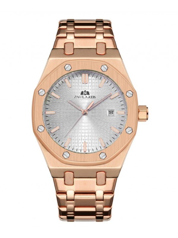 Brand Inspired Watch in Rose Gold Casing - Automatic Movement 