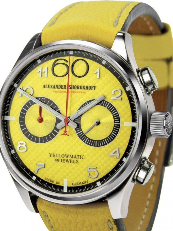 AS.N.PT05-55 Avantgard Yellowmatic Mens Watch