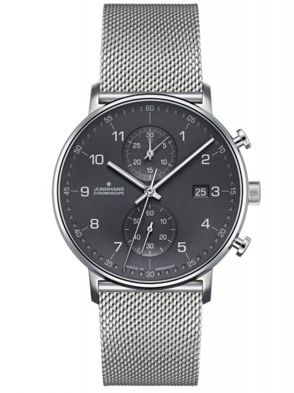 041/487-Grau Men's Wristwatch Chronoscope Form C