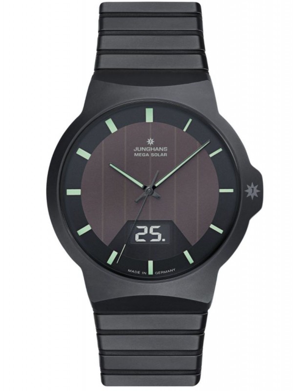 018/1938.44 Men´s Radio-Controlled Solar Watch Force Mega