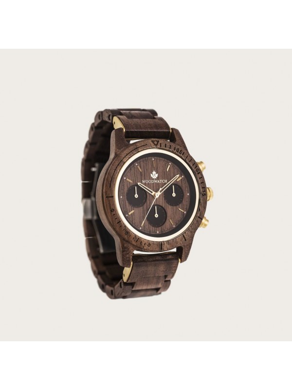 Walnut Gold - Chronus - 42mm