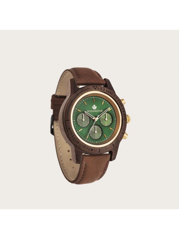 Emerald Gold Pecan - Chronus 42MM