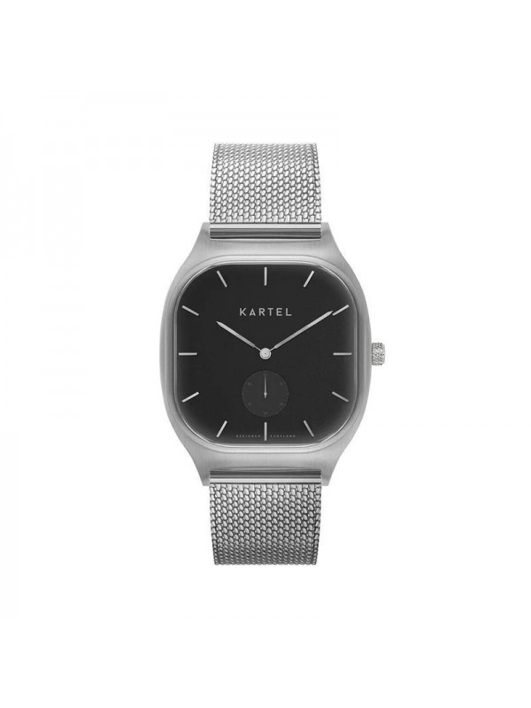 SINCLAIR 42MM SILVER CHAIN MESH STRAP WATCH