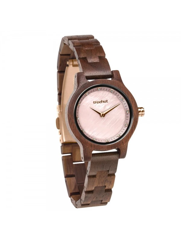 Pearl Petite Walnut Rose Gold