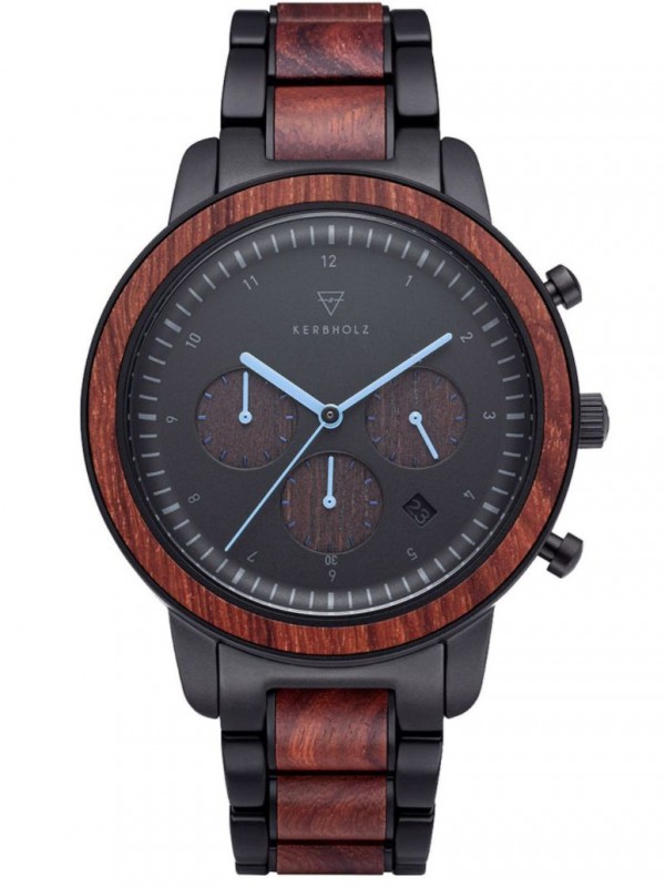 Men's Watch Chronograph Maximilian Rosewood/Black