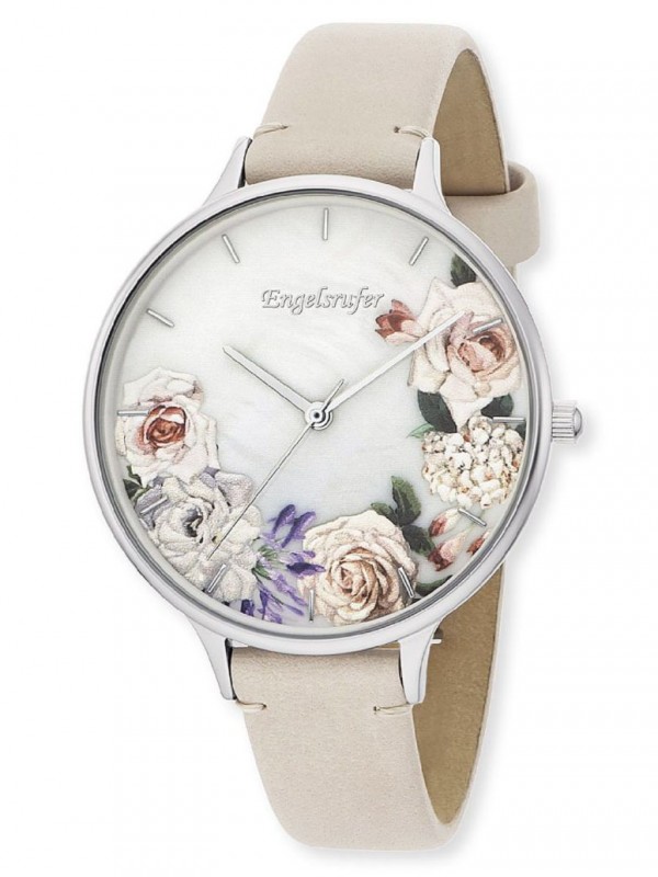 ERWA-FLOWER2-LBE1-LS Women's Watch Flower Ø 38 mm