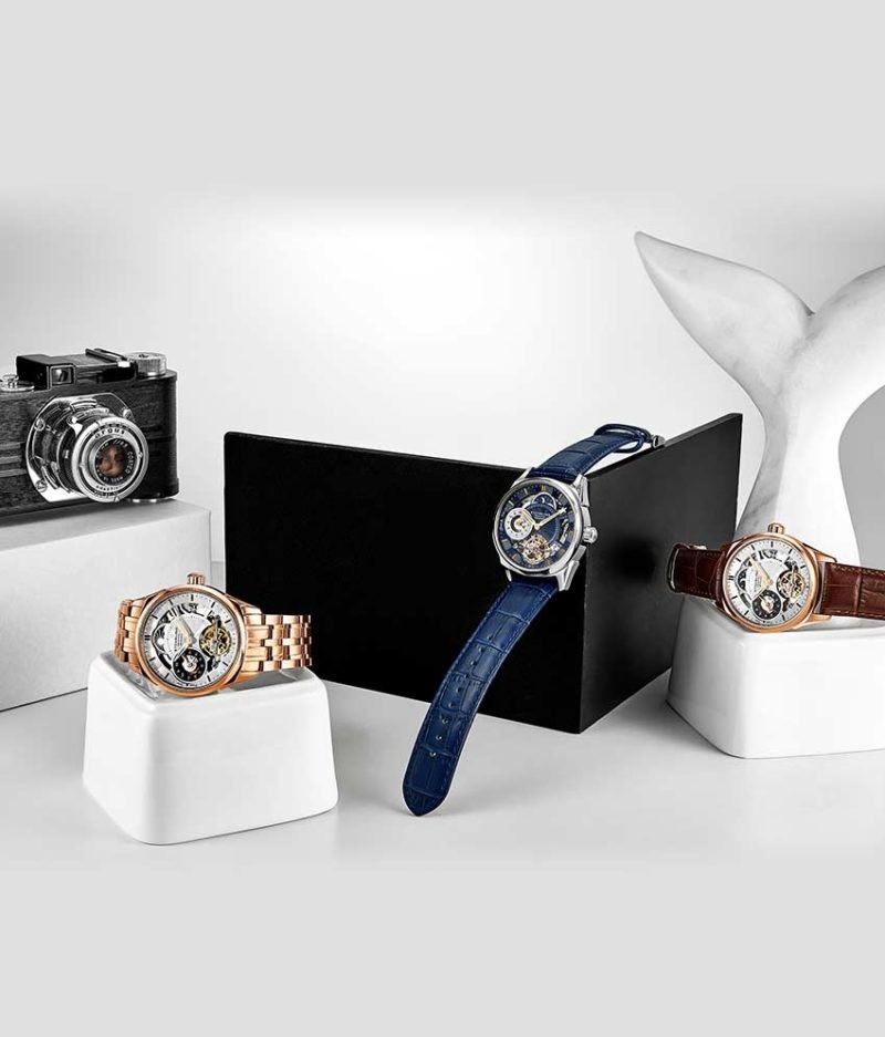 Presidia 943a automatic 42mm skeleton shop