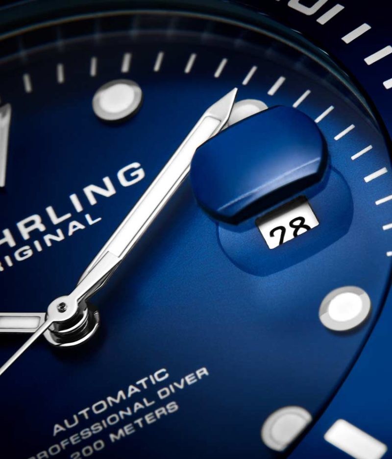 Stuhrling regatta 792 outlet automatic 42mm diver