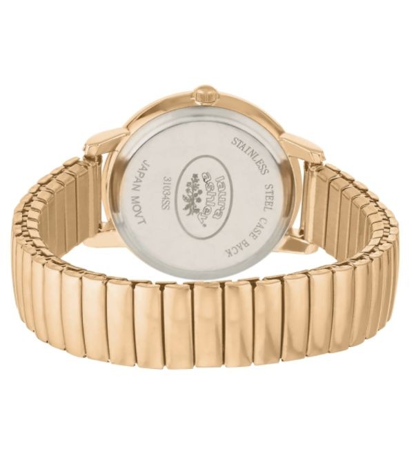 Laura ashley rose store gold ladies watch