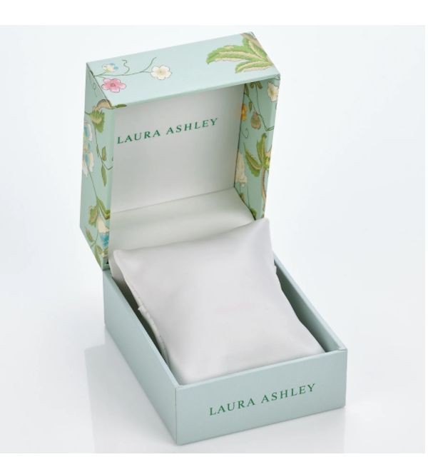 Laura Ashley Two Toned Split Mesh Band Sunray Dial Watch
