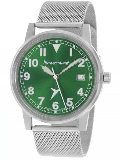 ME-9673-02M Men's Aviator Watch with Mesh Strap