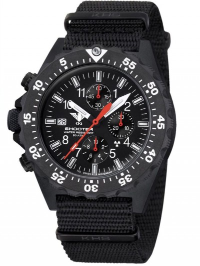 KHS.SH2CXTOT.NB Men's Wristwatch Shooter MKII Chronograph XTAC