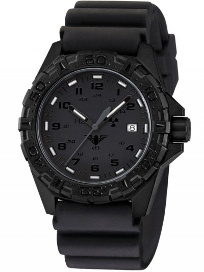 REXT.DB Mens Watch Reaper XTAC with Diver Strap Black