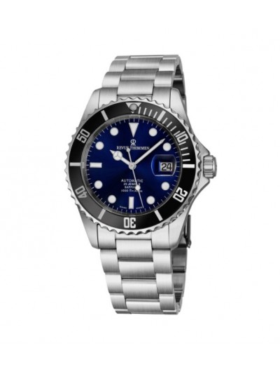 Revue Thommen Men's 17571.2123 'Diver' Blue Dial Stainless Steel Swiss Automatic Watch