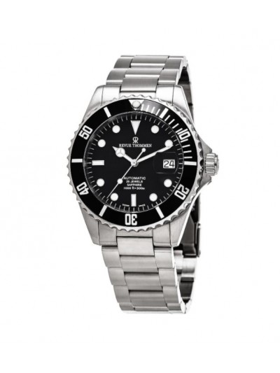 Revue Thommen Men's 17571.2135 'Diver' Black Dial Stainless Steel Swiss Automatic Watch