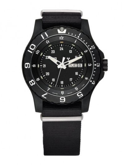 100269 Men`s Wristwatch P66 Type 6 MIL-G Black Nato Strap