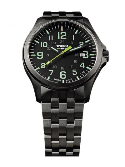 107869 Men´s Watch P67 Officer Pro Gunmetal Black/Lime