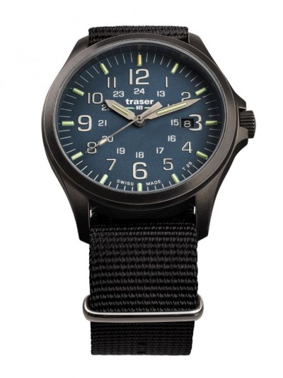 108632 Men´s Wristwatch P67 Officer Pro Gunmetal/Blue