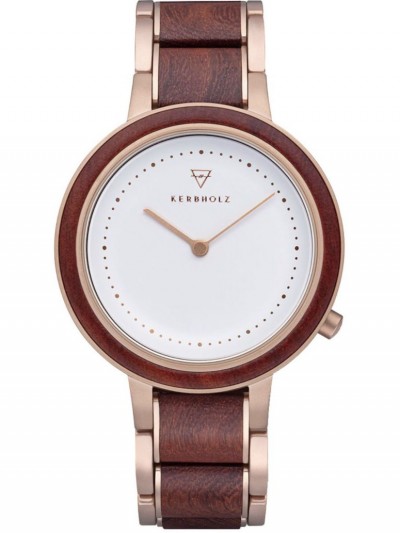 Ladies' Wood Watch Thea Rosewood/Rose Gold