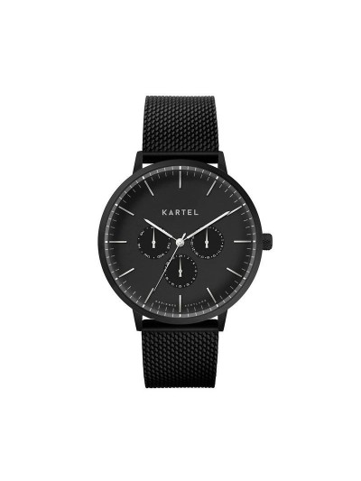 CUILLIN 43MM BLACK CHAIN MESH STRAP WATCH