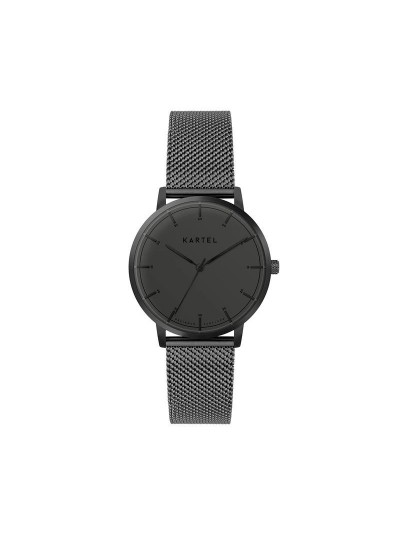 ISLA 34MM BLACK CHAIN MESH STRAP WATCH