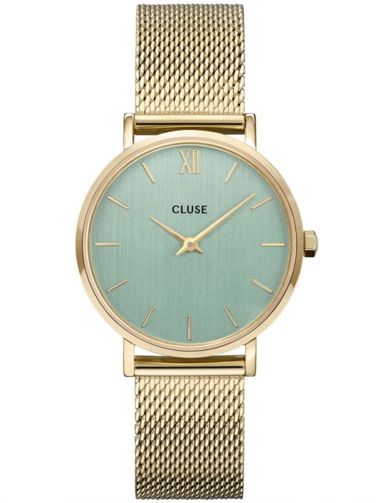 CW0101203030 Women's Watch Minuit Gold Tone / Turquoise
