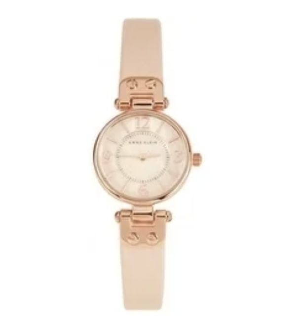 Anne Klein Leather Ladies Watch