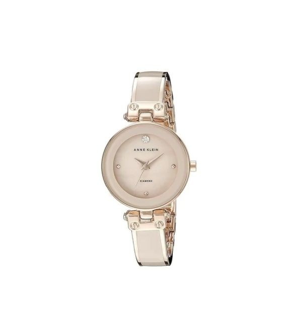 Anne Klein Rose Gold-Tone Alloy Ladies Watch AK-1980BMRG