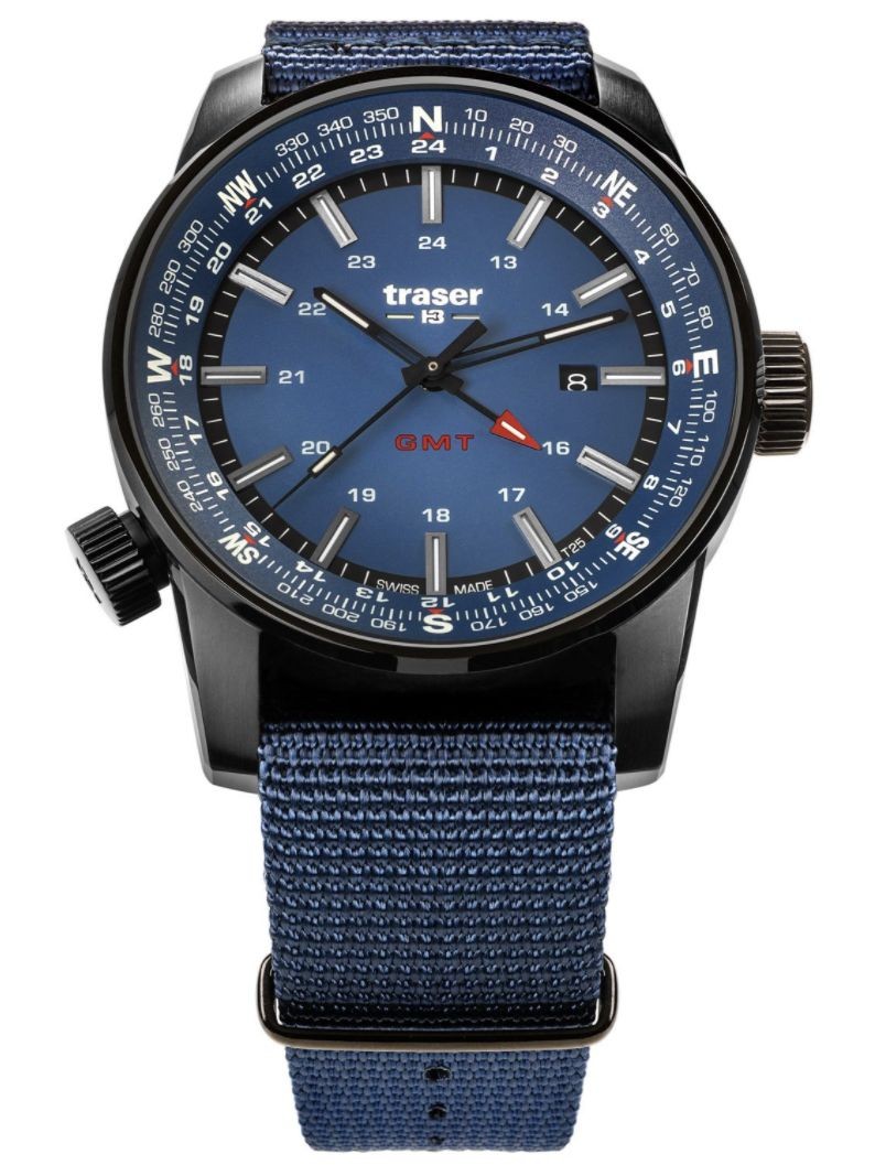 109034 Men's Watch Pathfinder GMT Blue