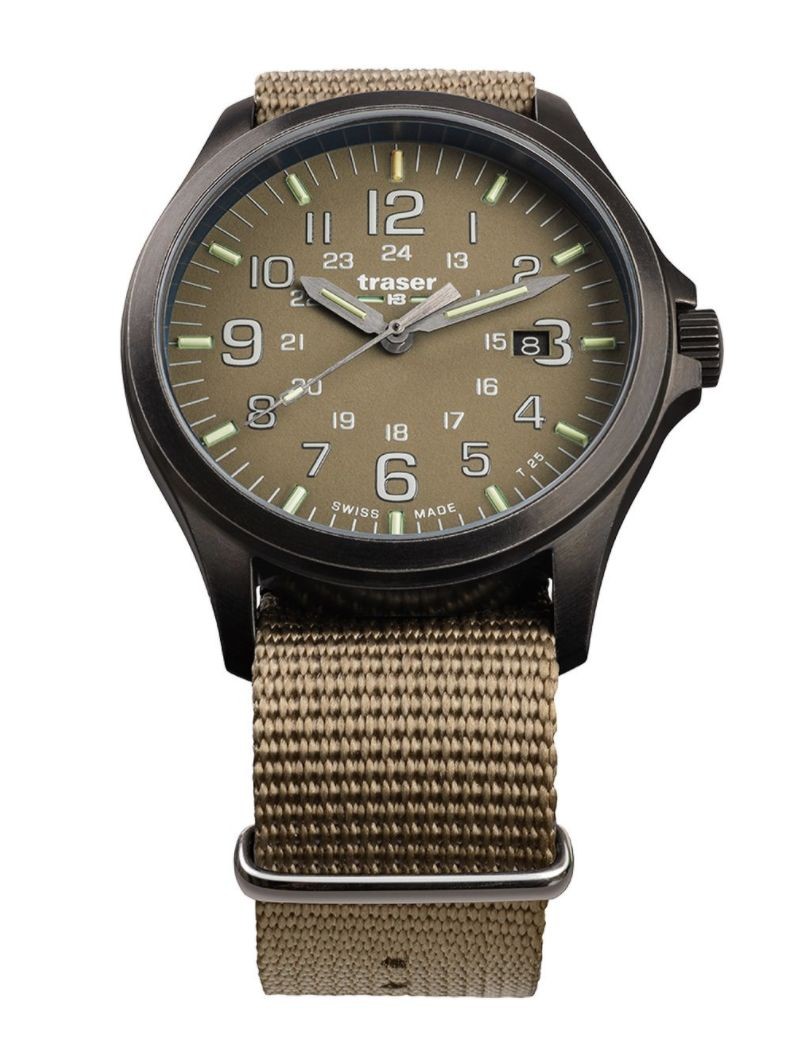 108631 Men´s Wristwatch P67 Officer Pro Gunmetal/Khaki