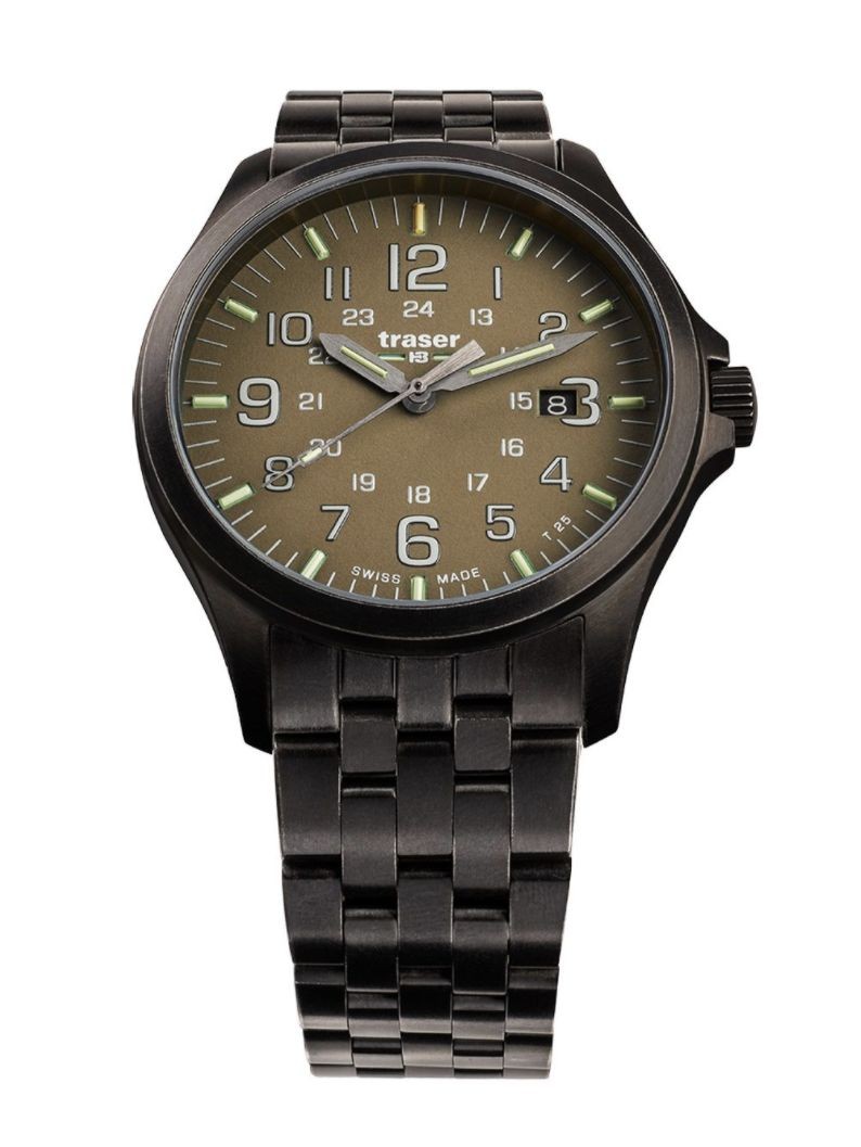 108738 Men´s Wristwatch P67 Officer Pro Gunmetal/Khaki