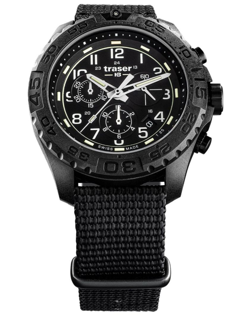 108680 Men's Watch P96 OdP Evolution Chrono Black