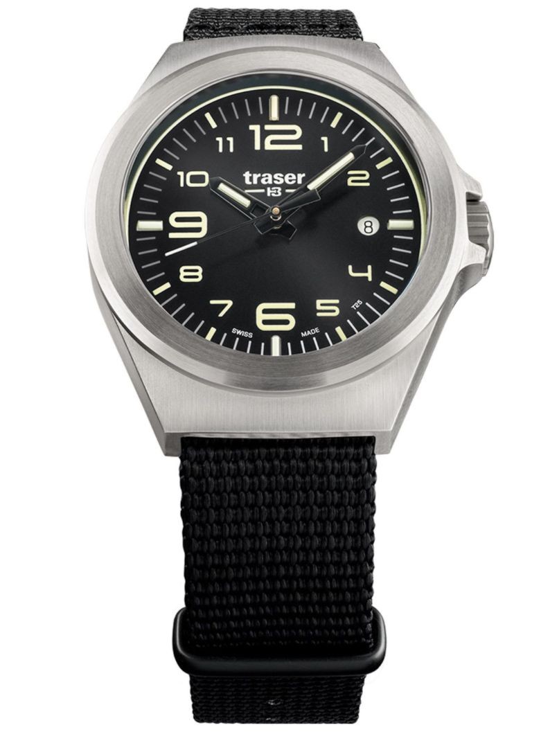 108637 Wristwatch in Unisex Size P59 Essential S Black