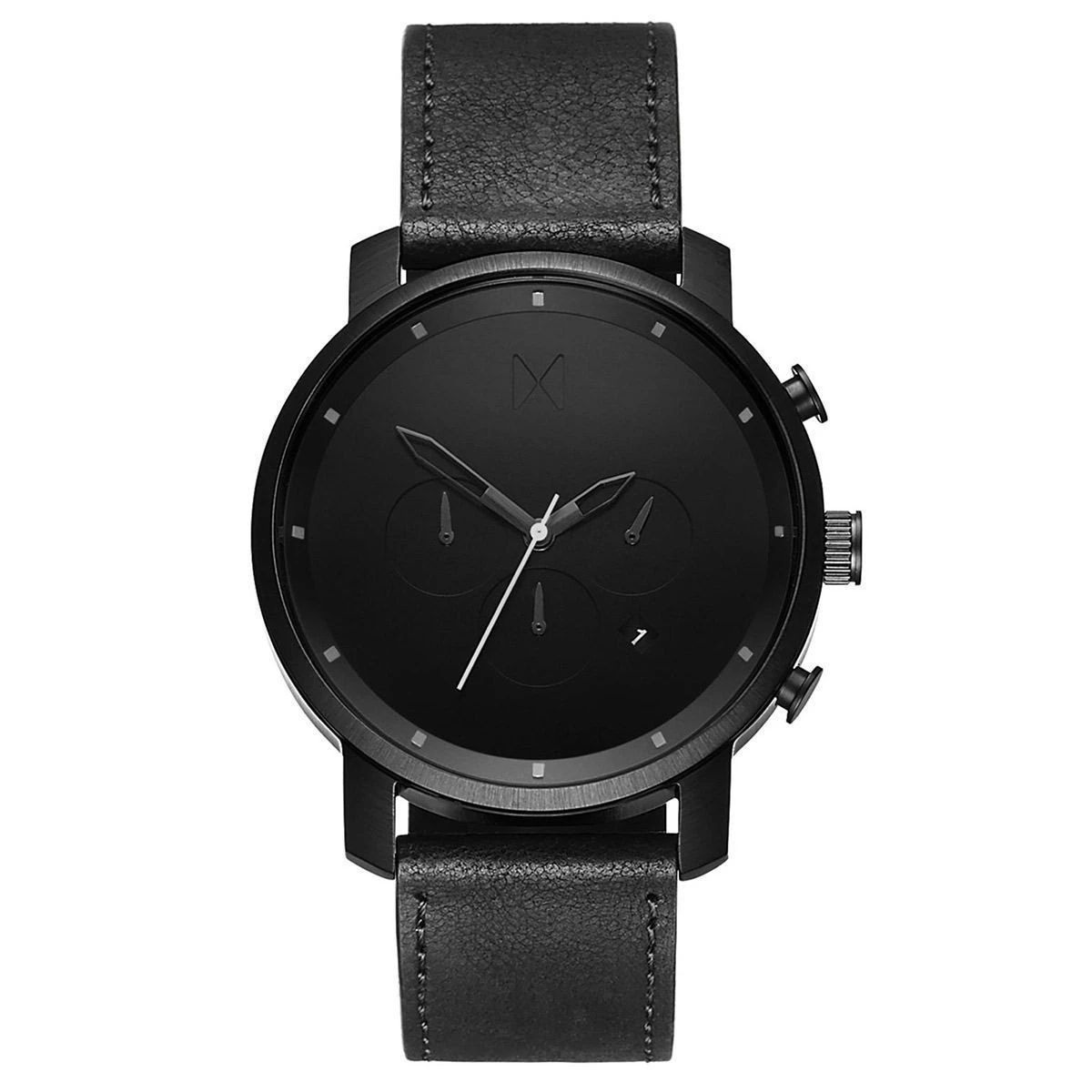 CHRONO BLACK LEATHER